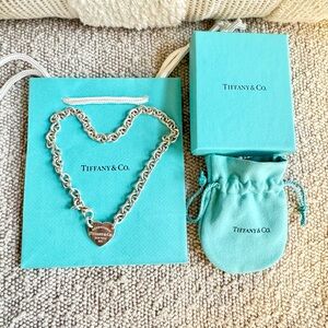 🩵 Tiffany & Co Heart Choker necklace NEW!